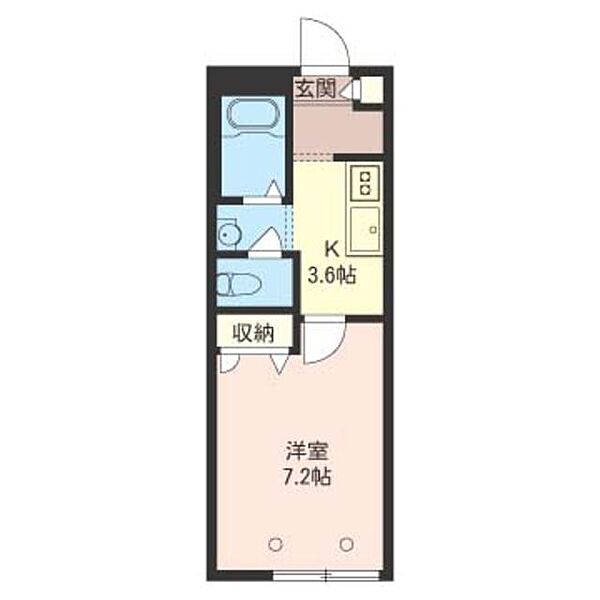 ディアス桜新町 00203｜東京都世田谷区弦巻２丁目(賃貸アパート1K・2階・24.00㎡)の写真 その2