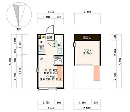 間取図画像 ワンルーム