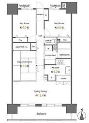 間取図画像 3LDK