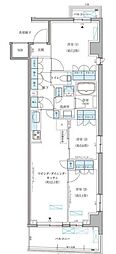 パークアクシス文京本郷 3LDKの間取図画像