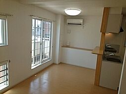 ラフィナート　II 201 2階1LDKのリビング/ダイニング