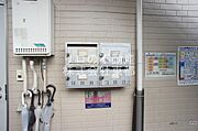 お部屋に直接投函されない集合ポストあります！