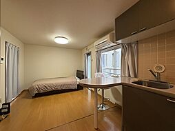 メゾーン北嶺 202 2階ワンルームのリビング/ダイニング