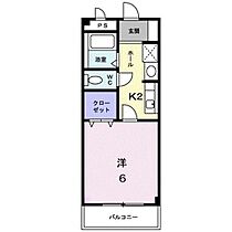 エム・ビューラー　A 203 ｜ 香川県高松市一宮町（賃貸アパート1K・2階・22.65㎡） その2