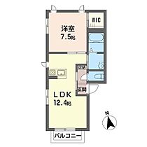 セレッソヒル　II 00201 ｜ 埼玉県越谷市東越谷１丁目13-3（賃貸アパート1LDK・2階・43.98㎡） その2