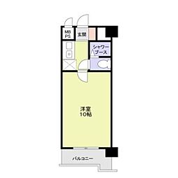 スミノ藤沢 1Kの間取図画像