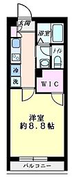 IPステージ東神奈川 1Kの間取図画像