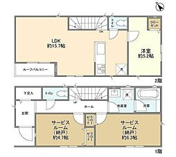Ｋｏｌｅｔ尾山台南09 1SLDKの間取り