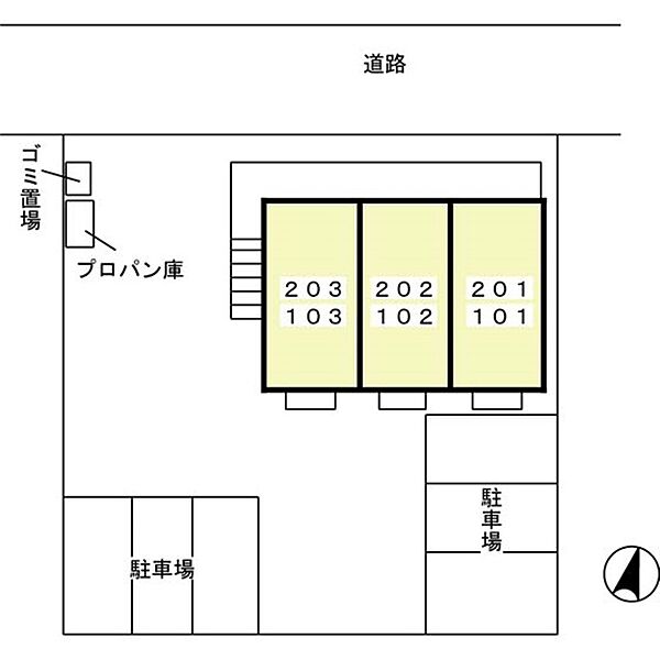 ヴィラージュ 101｜茨城県つくばみらい市陽光台２丁目(賃貸アパート1K・1階・26.93㎡)の写真 その15