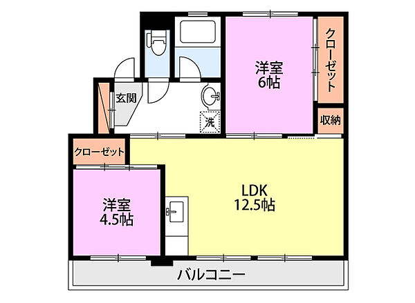 画像2:間取図