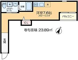 間取図画像 ワンルーム