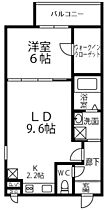 大阪府大阪狭山市東池尻３丁目（賃貸アパート1LDK・2階・43.50㎡） その2