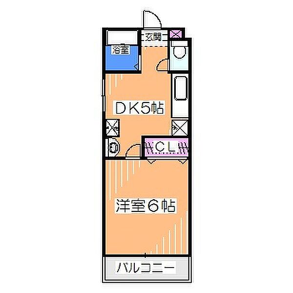 メゾンドールトキワ ｜大阪府堺市北区常磐町１丁(賃貸マンション1DK・2階・26.00㎡)の写真 その2