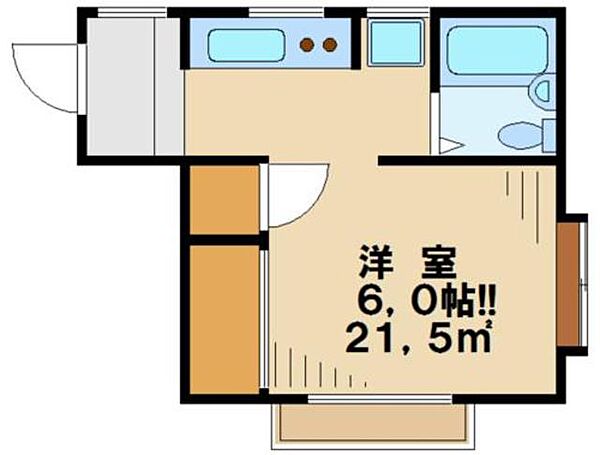 メゾンMOTO 102｜東京都多摩市百草(賃貸アパート1K・1階・24.90㎡)の写真 その2