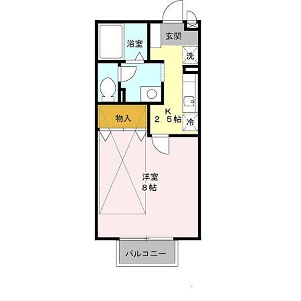 セジュール鴨土 ｜京都府京都市山科区日ノ岡鴨土町(賃貸アパート1K・2階・26.71㎡)の写真 その2