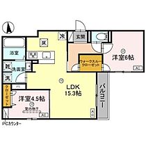 Clashist山之内  ｜ 大阪府大阪市住吉区山之内３丁目（賃貸アパート2LDK・3階・60.92㎡） その2