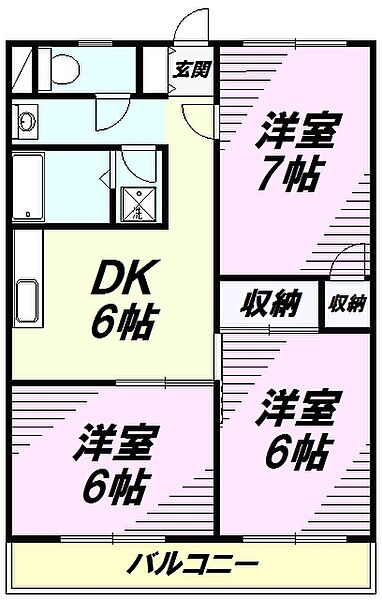 画像2:間取図