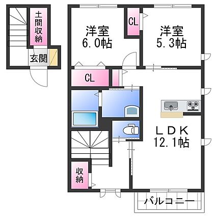 シャーメゾン紀伊_間取り_0