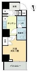 ヴィオール文京関口 1Kの間取図画像