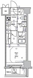 レアライゼ西川口 1Kの間取図画像