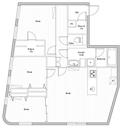 EDIT文京千石II 5階3LDKの間取り