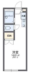 レオパレスドエール・コマ・西日暮里 1Kの間取図画像