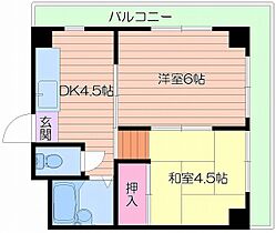 大阪府大阪市旭区高殿４丁目（賃貸マンション2K・2階・30.51㎡） その2