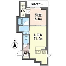 シュ　シュ 00202 ｜ 埼玉県さいたま市中央区鈴谷６丁目12-8（賃貸マンション1LDK・2階・40.50㎡） その2