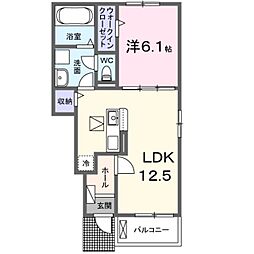 エレガンス田名B 1階