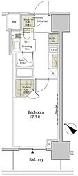 ザ・パークハビオ江古田 1Kの間取図画像