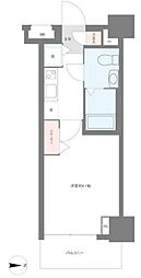 ロアール池袋WEST 1Kの間取図画像