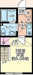間取図画像 1K
