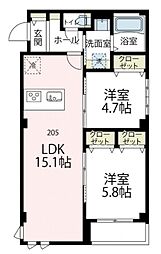 ニューグランデュールII0 3階/305