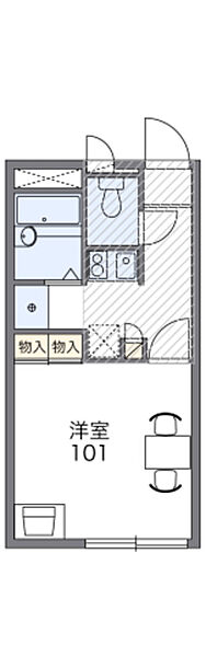 レオパレスＧＲＥＥＮ　ＶＩＥＷ(18922) 210｜神奈川県相模原市緑区町屋３丁目(賃貸アパート1K・2階・20.28㎡)の写真 その2