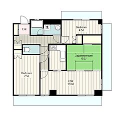 メイプル末廣No.18 4階