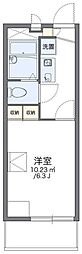 レオパレスサンライズ 1Kの間取図画像