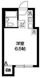 メゾン・ド・ボナール ワンルームの間取図画像