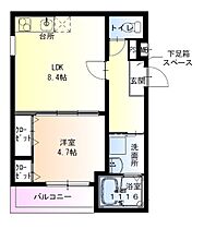 フジパレス住吉遠里小野III番館  ｜ 大阪府大阪市住吉区遠里小野５丁目（賃貸アパート1LDK・1階・35.05㎡） その2