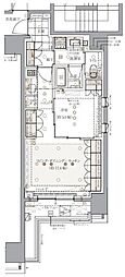 LeJADECross千代田神保町 1LDKの間取図画像