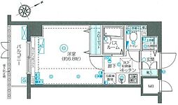 フェニックス国分寺弐番館 1階1Kの間取り