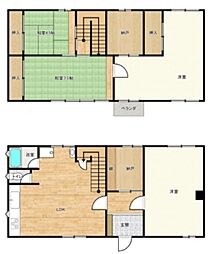西窪町斉藤邸 1階4LDKの間取り