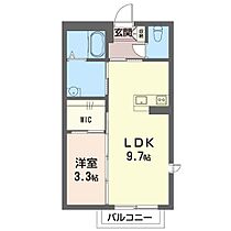 メゾンカドヤ 00103 ｜ 埼玉県行田市壱里山町11-9（賃貸アパート1LDK・1階・34.02㎡） その2