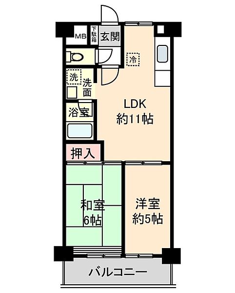 シャトー上清戸 303｜東京都清瀬市上清戸２丁目(賃貸マンション2LDK・3階・48.00㎡)の写真 その2