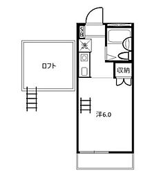 サンライズK 2階/208