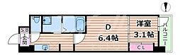 メイクス大阪鶴見 1DKの間取図画像
