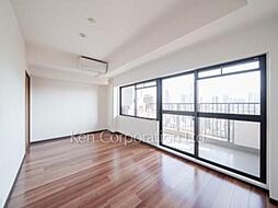 六本木ビュータワー 17階1Kのリビング/ダイニング