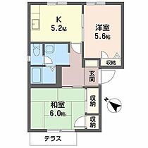 ウェストヴィレッジ壱番館 0101 ｜ 滋賀県大津市湖城が丘15-28（賃貸アパート2K・1階・42.72㎡） その2