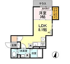 エクシード・ポメロ 202 ｜ 神奈川県川崎市多摩区東生田１丁目17-1（賃貸アパート1LDK・2階・28.67㎡） その2