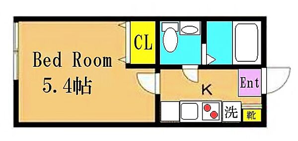 仮）Cannabis　Lagoon多摩美1丁目 102｜神奈川県川崎市麻生区多摩美１丁目(賃貸アパート1K・1階・18.63㎡)の写真 その2