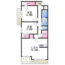 ヴェルドミールユモト 4階